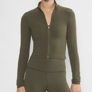 TNA Mockneck Zip-Up Longsleeve